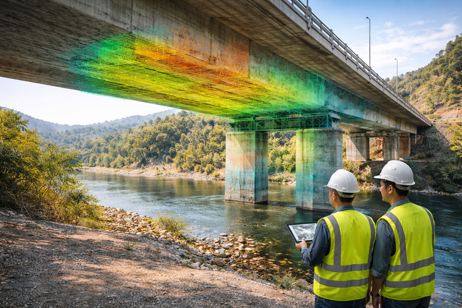El escaneo láser 3D revoluciona la inspección y análisis de infraestructuras